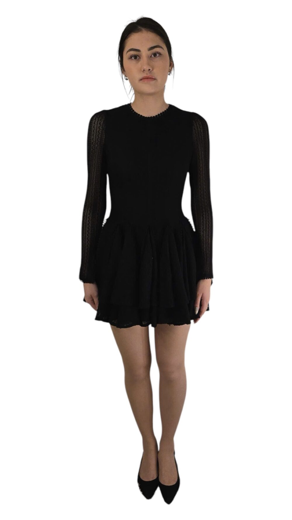 Black Crochet dress - Image 4